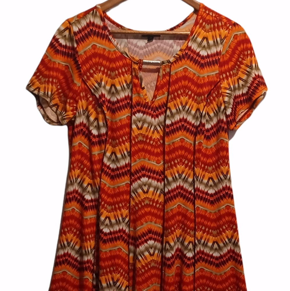 Sami & Jo Plus Size Fall Dress 1X